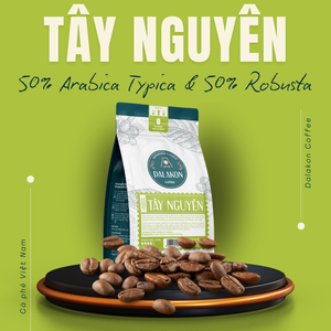 Dalakon Taynguyen 250g Granos Enteros Tueste Italiano Suave Proceso Natural/Seco Mezcla Premium de Liberica Cafeína Vietnam Bolsa - Product Image 2