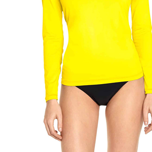 ชุดว่ายน้ำแรชการ์ดแบบไม่มีแขนสำหรับผู้หญิง ระบายอากาศได้ดี ป้องกันรังสียูวี แห้งเร็ว เหมาะสำหรับใส่ออกกำลังกาย - Product Image 3