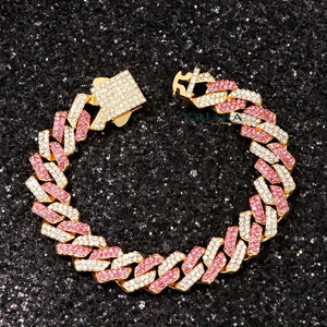 Pulsera de Diamantes Cultivados en Laboratorio S925, Chapada en Oro de 18K, Corte Brillante Redondo, Lujosa, Unisex, para Uso Diario - Product Image 3