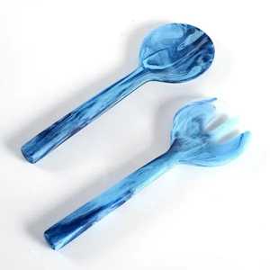 Different Trending Style Handmade Resin Serving Spoon and <b>Fork</b> for Kitchen Dining Table Wedding Party Hotel Use Kitchen Tools - Product Image 5