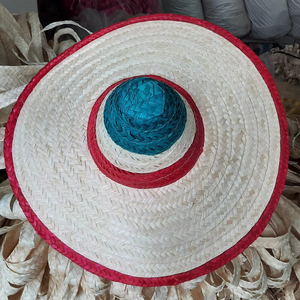 New Style High Quality Party Funny <b>Straw</b> Mexican Santa <b>Hat</b> Color Mexican Mexico Sombrero <b>Hat</b> Sombrero <b>Hat</b> - Product Image 1