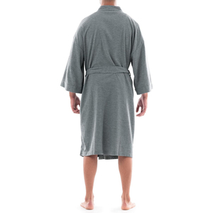 <b>Top</b> Trending High Quality <b>Flannel</b> Breathable Men's Long Sleeve Bath Robe-Casual Sleepwear Comfortable Fit 340g Poly/Cotton All - Product Image 3