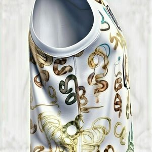 Uniforme de basket-ball pour hommes à manches courtes en tissu mesh 100% polyester respirant, anti-UV, anti-bactérien, avec logo personnalisé OEM/ODM imprimé - Product Image 4