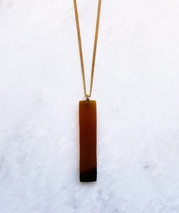 Collier ethnique tendance en corne de buffle naturelle, style vente en gros, pendentif personnalisé thème animal, fabriqué dans l'Uttar Pradesh par F S I - Product Image 3