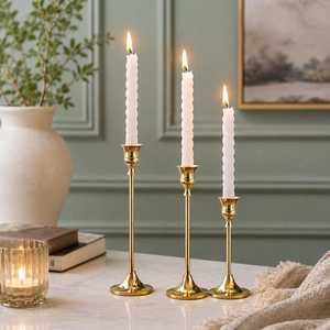 Unique <b>Candle</b> Holder Nordic Style Wrought Iron <b>Candle</b> Stand Christmas Retuals Creative Home Decor Candlelight <b>Dinner</b> Stand By UO - Product Image 1