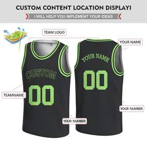 Uniforme de Baloncesto Personalizado OEM de Alta Calidad, Talla Grande, Malla Transpirable, 100% Poliéster, Sublimado Completo, Secado Rápido - Product Image 3
