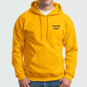 2023 nueva llegada más vendida 320gsm algodón polar pulóver con capucha para hombres alta calidad personalizado OEM servicio impermeable de punto - Product Image 3