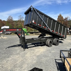7x14 AMP Dump <b>Trailer</b> Heavy Duty <b>Farm</b> <b>Trailer</b> Durable Hydraulic System Reinforced Steel Frame for Material Transport - Product Image 6