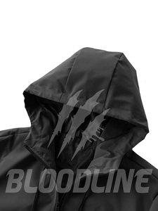 Veste coupe-vent noire pour homme à manches longues, vêtements d'extérieur toutes saisons - Product Image 4