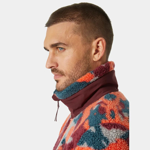 Full Customized OEM High Quality Winter Full Zip Fleece Jacket Unisex <b>Thermal</b> Warm Quilted <b>Men's</b> polar Fleece Jacket - Product Image 6