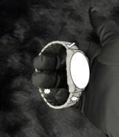 Montre personnalisée de luxe sertie de diamants VVS Moissanite, en acier inoxydable, avec verre en cristal, mouvement mécanique automatique analogique, 41 mm