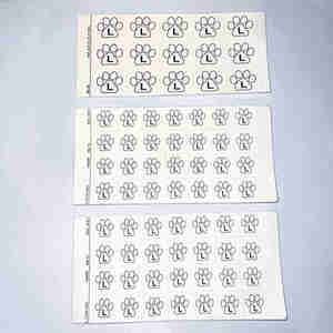 Etiquetas Adhesivas de Papel Ecológicas Personalizadas para el Cuidado de la Ropa |   Pegatinas para Velas Impermeables de Alta Calidad con Forma |   Directo de Fábrica en Vietnam - Product Image 2