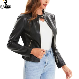 Plus Size <b>Long</b> Collar Ladies <b>Leather</b> <b>Jacket</b> for Adult High Quality Breathable <b>Jacket</b> For Man Customized Logo Printing Windproof - Product Image 4