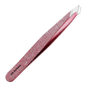 แหนบถอนขนคิ้วปลายแหลมสีชมพู ทำจากสแตนเลสอย่างดี รุ่น Fiber สำหรับกำจัดขนและขจัดเศษผง ยี่ห้อ Apto Enterprises - Product Image 3