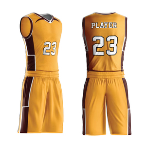 Uniformes de Baloncesto 100% Poliéster, Pantalones Cortos y Camiseta de Secado Rápido, Transpirables, con Impresión de Logotipo Personalizado, Conjuntos de Tallas Grandes Unisex, Nombre del Equipo Personalizado - Product Image 3