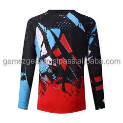 Jersey de Motocross, Traje de Carreras de Motos, MTB, ATV, DH, Dirt Bike, Ropa Deportiva Sublimada para Hombre, Jersey de Motocross Todoterreno - Product Image 4