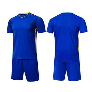 Nueva Llegada, Uniformes de Fútbol Personalizados con Impresión Digital, Ropa Deportiva para Equipos, Uniformes de Fútbol con Color Personalizado, Cuello en V, Manga Corta, Unisex, Poliéster - Product Image 1