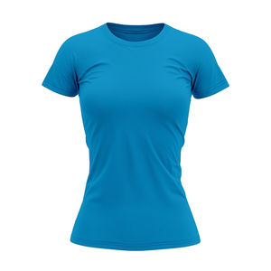 Custom Made Plus Size Women's Casual wear Eco-Friendly Quick Dry Breathable 100% Cotton T-Shirts with Custom Logo Printing OEM - Product Image 2