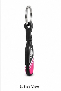 Pickleball Keychain Mini Paddle and Ball Design Durable Metal <b>Ring</b> Lightweight Portable Accessory for Sports Fans Players - Product Image 4