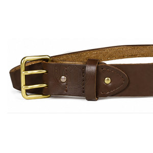 เข็มขัดหนังแท้แบบ Sam Browne ราคาส่ง พร้อมหัวเข็มขัดเหล็กผิวเรียบ สไตล์ลำลอง - Product Image 6