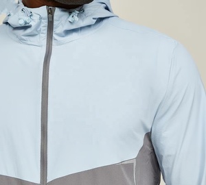 Chaqueta Cortavientos de Invierno para Hombre, con Capucha, Resistente al Agua, Ligera, Transpirable, de Secado Rápido, con Cierre, para Senderismo al Aire Libre - Product Image 3