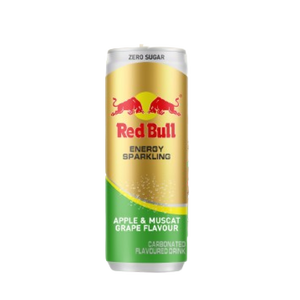 Bebida Energética RED BULLs con Sabor a Manzana y Uva Moscatel, Lata de 250 ml, Sabor Afrutado, Sin Azúcar, Halal, Malasia, Bajo en Carbohidratos - Product Image 5
