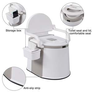 Portable extérieur adulte auto-conduite Camping toilette Anti-odeur voiture pliant seau de rangement d'urgence Mobile Bidet pour bain - Product Image 3