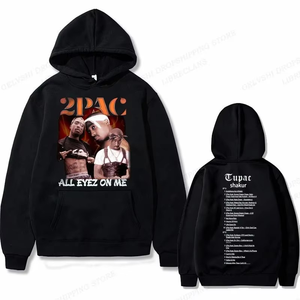 Sudaderas con Capucha para Hombre, Personalizadas, de Alta Calidad, Estilo Urbano, de Felpa, Desgastadas, Vintage, Extra Grandes, con Estampado Desgastado, Lavado Ácido, Efecto Descolorido por el Sol - Product Image 2