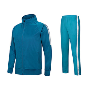 Survêtement de sport décontracté de haute qualité pour homme, personnalisable avec logo, avec bande latérale, idéal pour la gym, le club, l'entraînement et l'école - Product Image 5