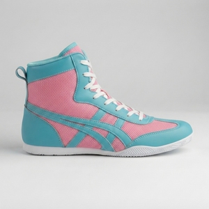Boxing Athletic <b>Shoes</b> Men <b>Women</b> Lightweight High Top Lace-Up Leather Breathable Training Flexible <b>Non</b> <b>Slip</b> Grip Sole Gym - Product Image 3