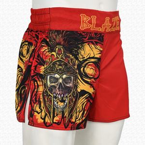 MMA Boxing Shorts High Quality Custom MMA Shorts for Boxing Custom Packing Sportswear Men Vemon Set <b>Clothes</b> Mma OEM Designs - Product Image 1