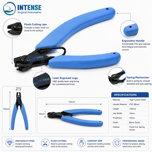 Alicates Profesionales de Mandíbula Paralela y Punta Plana para Joyería, Alicates de Acción Paralela para Doblar Alambre y Reparar Abalorios - Product Image 2