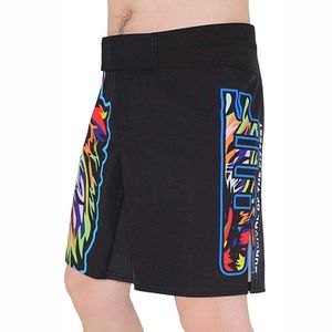 กางเกงยูโด/มวย/ยิวยิตสู/บราซิลเลี่ยนยิวยิตสู/ต่อสู้แบบ MMA สำหรับผู้หญิง/ผู้ชาย/ผู้ใหญ่/เด็ก  แบบสวมใส่สบาย เอวยางยืด  ลายพิมพ์แบบ Sublimation - Product Image 5