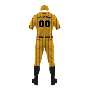 Uniformes de Béisbol para Adultos al por Mayor, Uniformes de Béisbol para Hombre de Alta Calidad, Transpirables, con Estampado por Sublimación, Color Sólido, OEM - Product Image 3