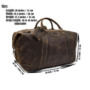 Sac de voyage en cuir de haute qualité, sac à dos, sac de sport pour hommes et femmes, capacité 30-40L, prix de gros bas, DANZY - Product Image 5