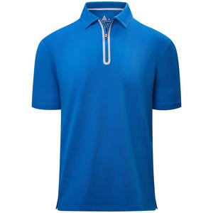Chemise décontractée zippée pour homme de qualité supérieure, tissu respirant, taille personnalisée, faible MOQ, vente en gros directe d'usine, expédition mondiale - Product Image 2