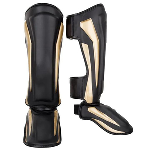 High End Custom logo Shin Guard Boxing MMA Muay Thai Training Leg Thai Training - Product Image 1