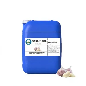 Huile essentielle d'ail pur naturel (Allium sativum) distillée à la vapeur pour l'aromathérapie et l'industrie cosmétique - Par Katyani Exports - Product Image 1