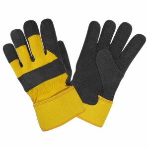 Gants de sécurité en cuir de vachette pleine fleur haute performance, nouvelle conception, pour travaux industriels, construction, jardinage, avec doublure en coton tricoté - Product Image 6