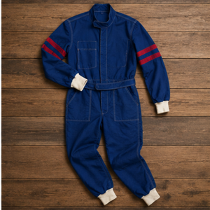 Men's Blue <b>Red</b> White Full Sleeve Racing <b>Suit</b> Flame Retardant Quick Dry Polyester All Seasons Adult Customized Wear Seamless - Product Image 5