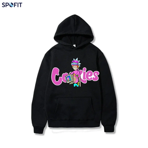 Sports <b>Hoodie</b> <b>Men</b> Streetwear Hip Hop 100% Cotton Heavy Weight <b>Lined</b> Breathable for Custom 3D Puff Printing Sweatshirt - Product Image 2