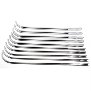 Kit de dilatateurs urétraux Van Buren de qualité supérieure, 8 pièces, en acier inoxydable, instruments chirurgicaux médicaux d'urologie, marquage CE ISO - Product Image 2