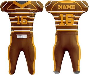 Uniforme de Fútbol Americano de Estilo Único a Precio Económico, Uniforme Profesional de Fútbol Americano para Jóvenes, Venta al Por Mayor - Product Image 2