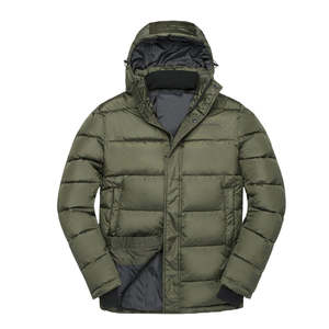 Chaqueta de hombre con cuello alto, chaqueta de invierno, chaqueta formal con cuello alto, de lona, impermeable, a prueba de viento, transpirable, para hombre. - Product Image 6