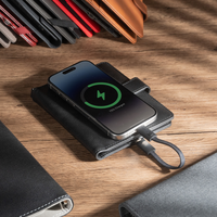 Porte-passeport en cuir RFID étui portefeuille de voyage Apple Find My Anti Lost Tracking Card Slots Organizer OEM Wholesale