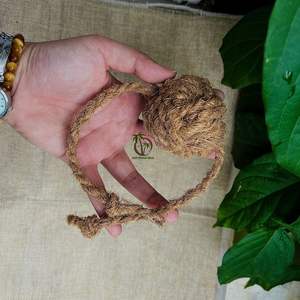 Jouet à mâcher en fibre de coco naturelle CocoEco pour chiens et chats, corde et balle écologiques, jouet pour animaux de compagnie durable et sûr, emballage en carton - Product Image 6