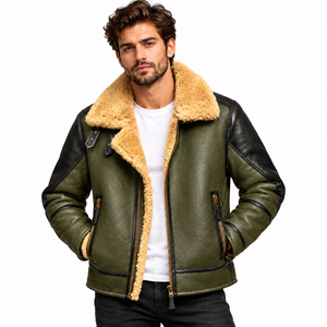 Blouson Aviateur Hiver Homme à Manches Longues – Style Décontracté – Vente en Gros Direct Usine - Product Image 6