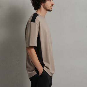 Premium Quality Loose Fit Men's T-<b>shirt</b> 2 color 100% Cotton 210g short Sleeve Comfortable Daily Wear Hip Hop men's Tees Short - Product Image 3
