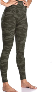 Wholesale Eco-Friendly Solid Breathable Anti-Bacterial <b>Butt</b> <b>Lift</b> <b>Leggings</b> Custom Logo Peach Mid Workout Gym Camo <b>legging</b> Pants - Product Image 6