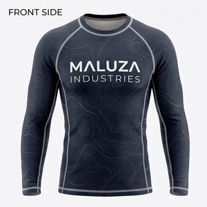 High Quality Unisex Short Sleeve Rash Guard Heat-Transfer Printed Breathable Eco-Friendly Quick Dry UPF 50+ Athletic <b>Compression</b> - Product Image 1